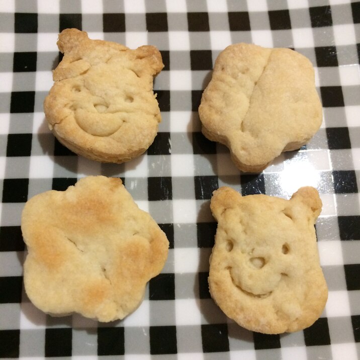 材料4つ!簡単さくさくクッキー